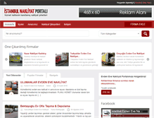 Tablet Screenshot of istanbulevdenevenakliyat.com